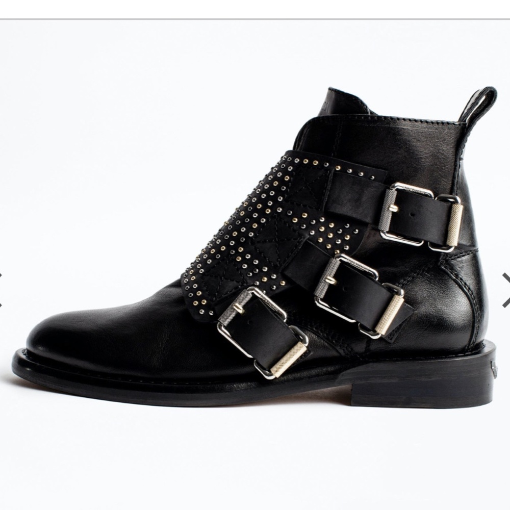 Zadig & Voltaire Studded Monk Boots